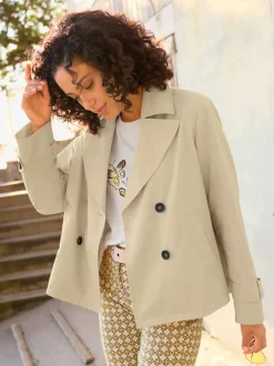 Veste courte 64% coton