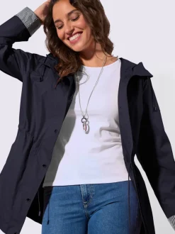Veste de mi-saison motif minimaliste