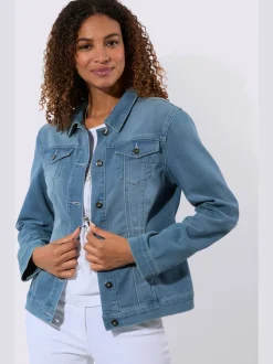 Veste en jean à associer avec un pantalon