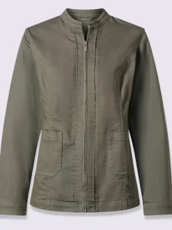 Veste en jean avec coton