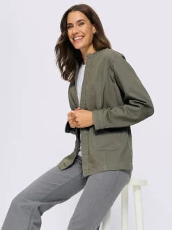 Veste en jean avec coton