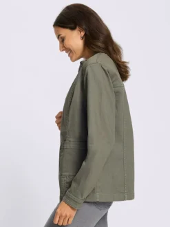 Veste en jean avec coton