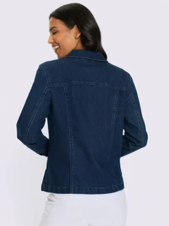Veste en jean denim doux
