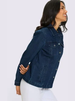 Veste en jean denim doux