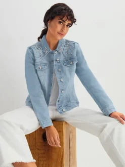Veste en jean qualité coton