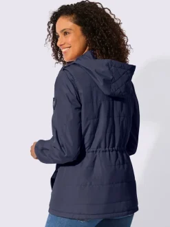 Veste 3 en 1 mélange de motifs matelassés