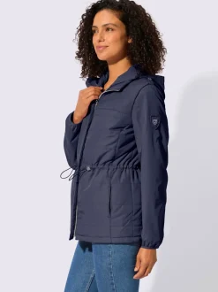 Veste 3 en 1 mélange de motifs matelassés