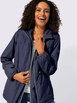 Veste 3 en 1 mélange de motifs matelassés