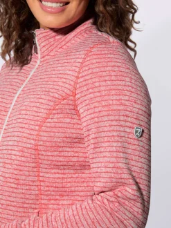 Veste en polaire polaire tricotée à l'intérieur légèrement gratté