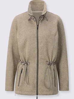 Veste en polaire polyester recyclé
