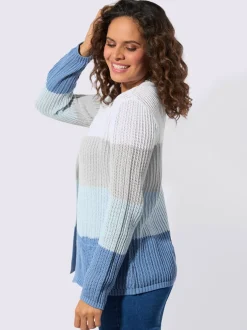 Veste en tricot ajouré ajouré