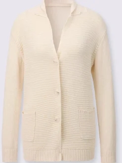 Veste en tricot alternative parfaite au blazer