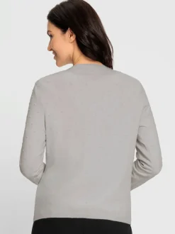Veste en tricot avec viscose (ecovero)