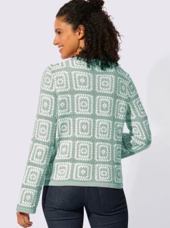 Veste en tricot 50% coton