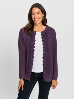 Veste en tricot 50% coton