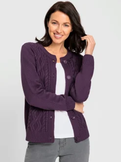 Veste en tricot 50% coton