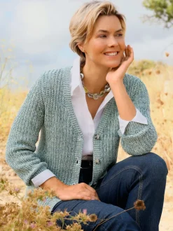 Veste en tricot 50% coton
