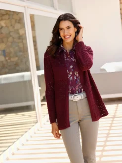 Veste en tricot 60% coton