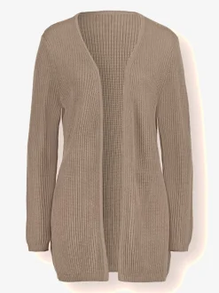 Veste en tricot coupe ouverte