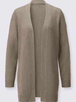Veste en tricot coupe ouverte affinante