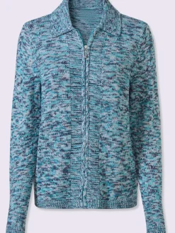 Veste en tricot fermeture à glissière