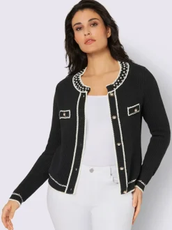 Veste en tricot fin 50% coton