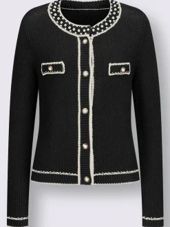 Veste en tricot fin 50% coton