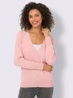 Veste en tricot fin style cardigan