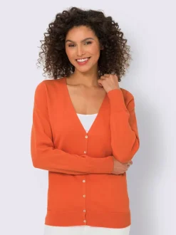 Veste en tricot fin style cardigan