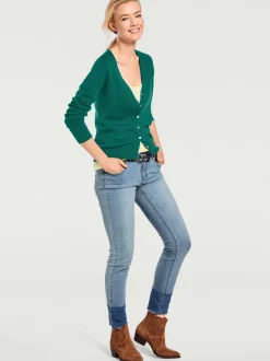 Veste en tricot fin style cardigan
