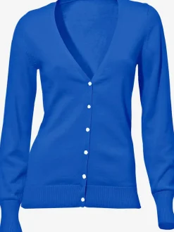 Veste en tricot fin style cardigan