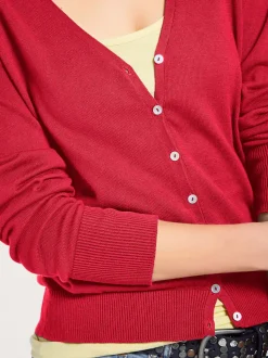 Veste en tricot fin style cardigan