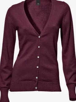 Veste en tricot fin style cardigan