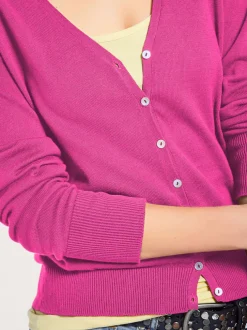Veste en tricot fin style cardigan