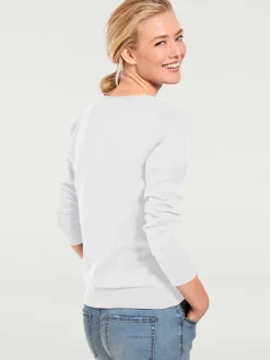 Veste en tricot fin style cardigan