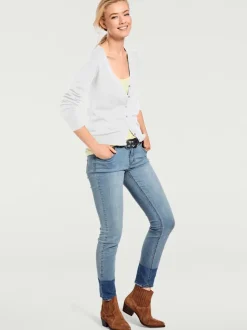 Veste en tricot fin style cardigan