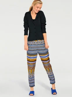 Veste en tricot fin superbe basique avec poches plaquées