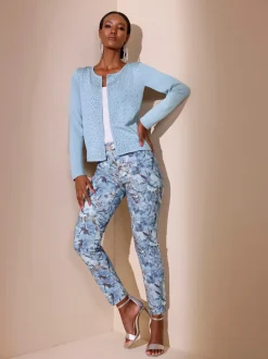 Veste en tricot fin tricot fin et doux
