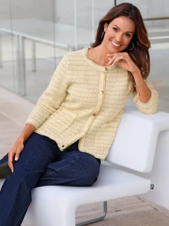 Veste en tricot 12% laine