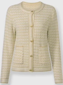 Veste en tricot 12% laine