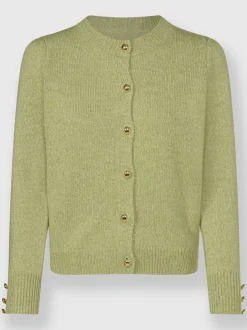 Veste en tricot 40% laine mérinos