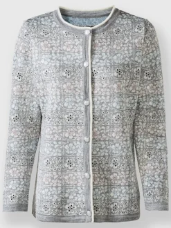 Veste en tricot 30% laine vierge