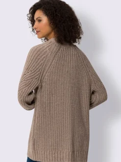 Veste en tricot maille bien-être très douce