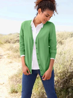 Veste en tricot pur coton