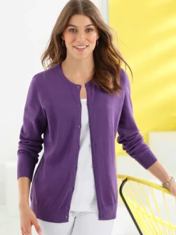 Veste en tricot pur coton
