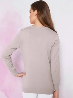 Veste en tricot pur coton