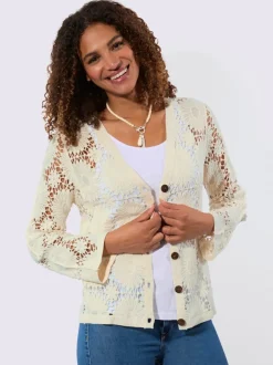 Veste en tricot pur coton