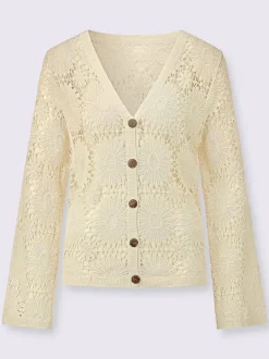 Veste en tricot pur coton