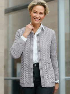 Veste en tricot qualité coton