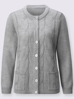 Veste en tricot toucher doux et agréable